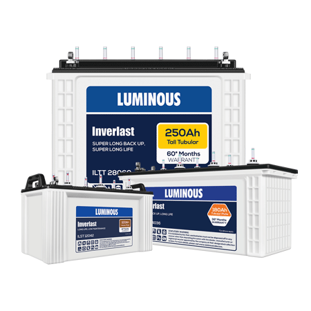 Luminous Inverlast Tall Tubular battery